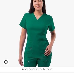 Like New S Adar Scrub Top